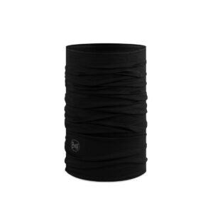 BUFF Merino Lightweight Neckwear Solid Black – γκέτα λαιμού Merino, κωδ. 100637 – κύρια φωτογραφία