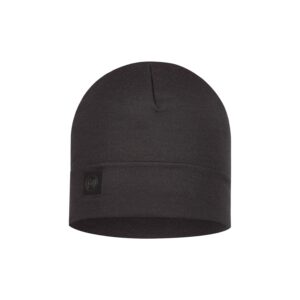 BUFF Merino Heavyweight Beanie Solid Black – σκούφος Merino, κωδ. 111170.999 – κύρια φωτογραφία