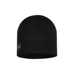 BUFF Merino Midweight Beanie Solid Black – σκούφος Merino, κωδ. 118006.999 – κύρια φωτογραφία