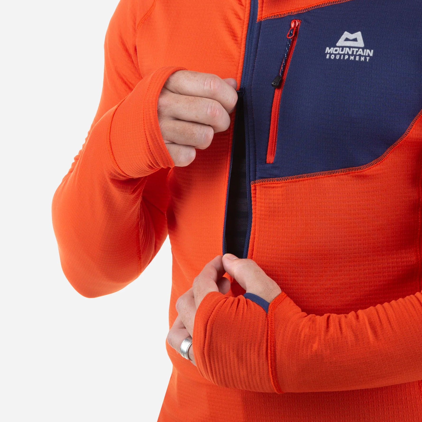 FLEECE ECLIPSE HOODED ZIP-T M's - Image 3