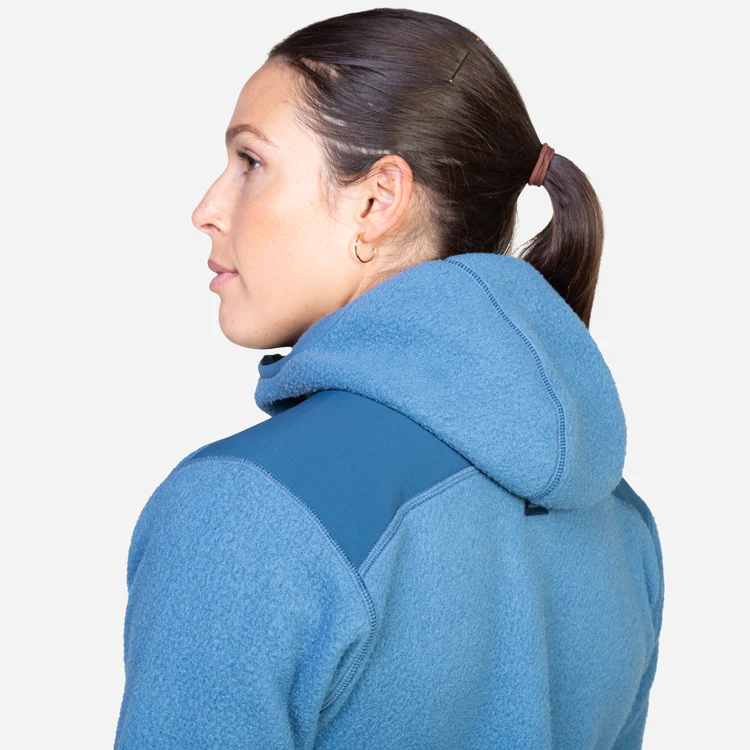 FLEECE HIGHPILE HOODED JACKET W's - Image 6