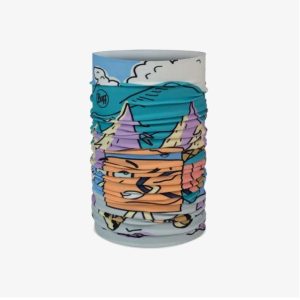 ORIGINAL ECOSTRETCH JUNIOR NECKWARM TEYT MULTI BUFF