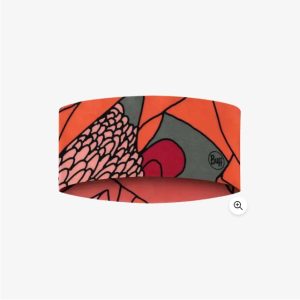 COOLNET UV WIDE HEADBAND ARAMAY POPPY BUFF
