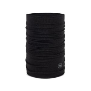 BUFF Merino Midweight Neckwear Solid Black – γκέτα λαιμού Merino, κωδ. 113023.999 – κύρια φωτογραφία