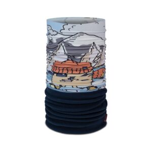 BUFF Polar Neckwear Junior Teyt Blue – παιδική γκέτα λαιμού fleece, κωδ. 136812.707 – κύρια φωτογραφία
