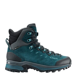 Γυναικείο μποτάκι πεζοπορίας LOWA Randir GTX Mid Ws (221775), χρώμα petrol/arctic (7400)